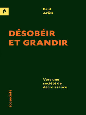 cover image of Désobéir et grandir